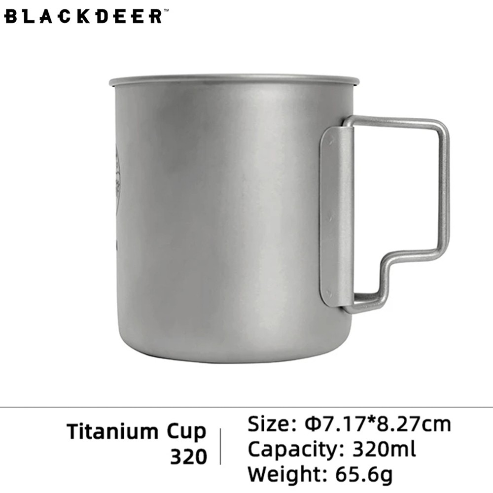 Blackdeer Camping Supplies Ultralight Titanium cup