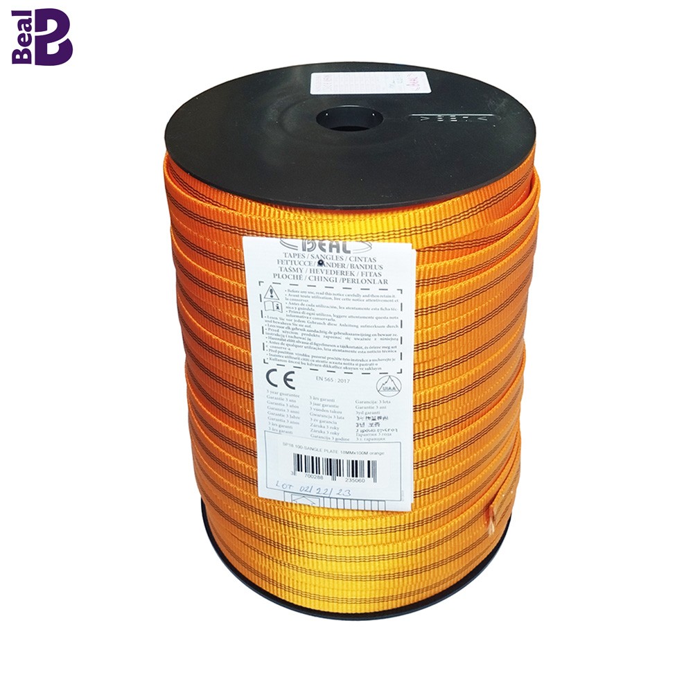 Beal Flat Tape Webbing 18 mm x 100 mtr