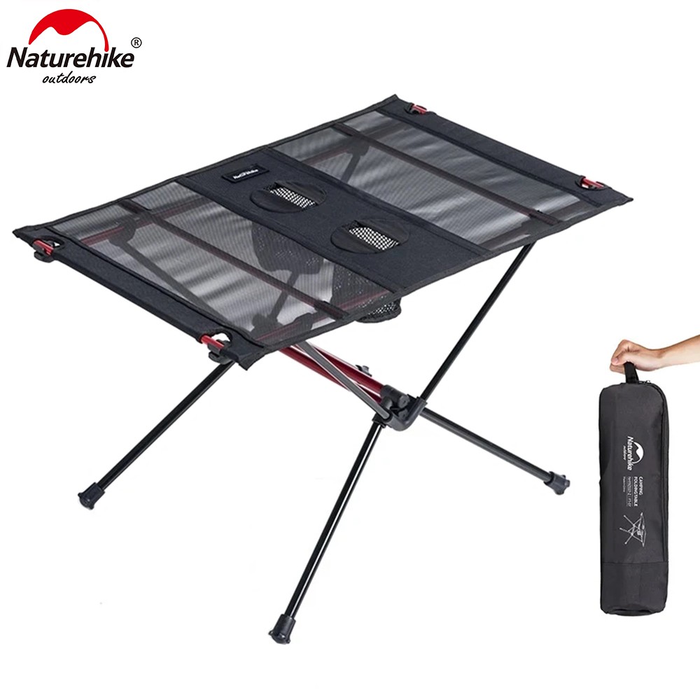 Naturehike Camping Folding Cloth Roll Table Embedded Aluminum Plate