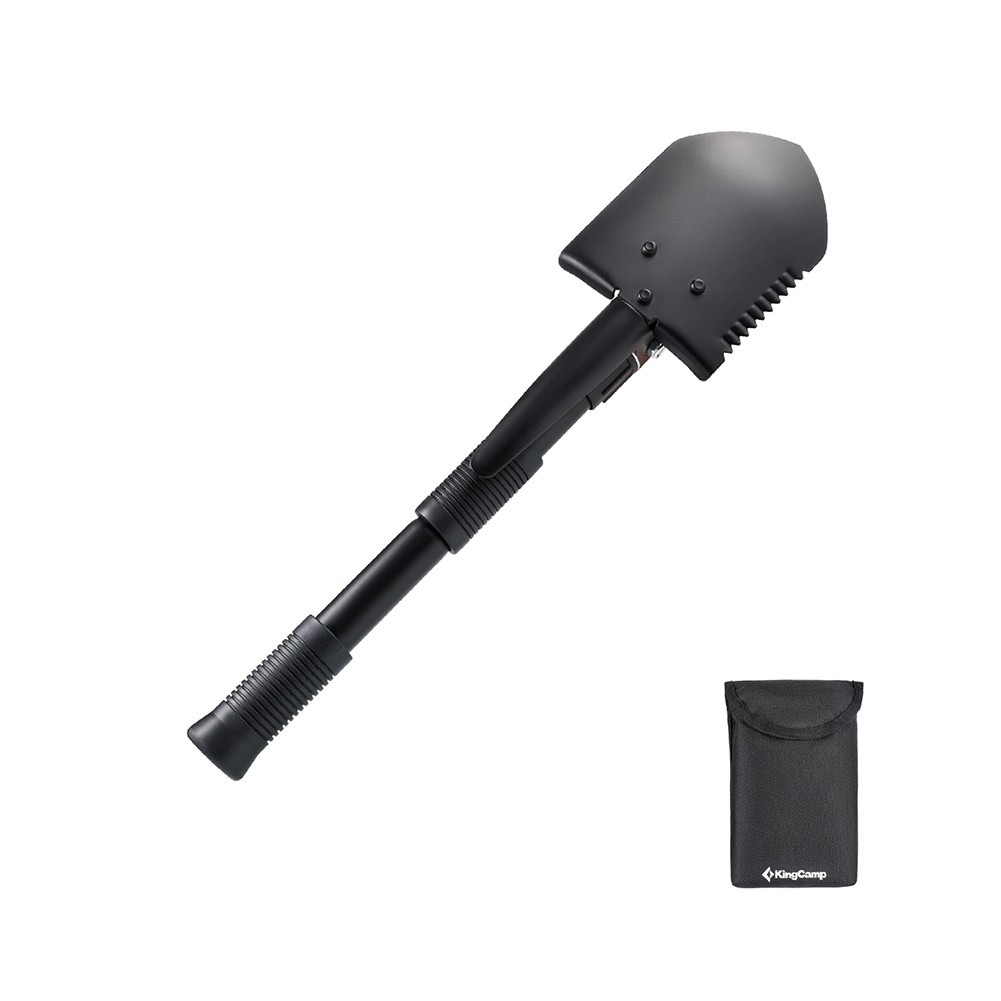 KingCamp Multi Function Foldable Tri Fold Shovel