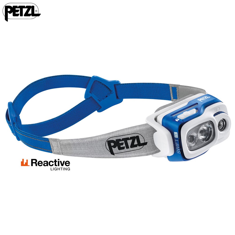 Petzl Swift RL 900 Lumens Headlamp Multi-Beam Rechargeable Reactive
