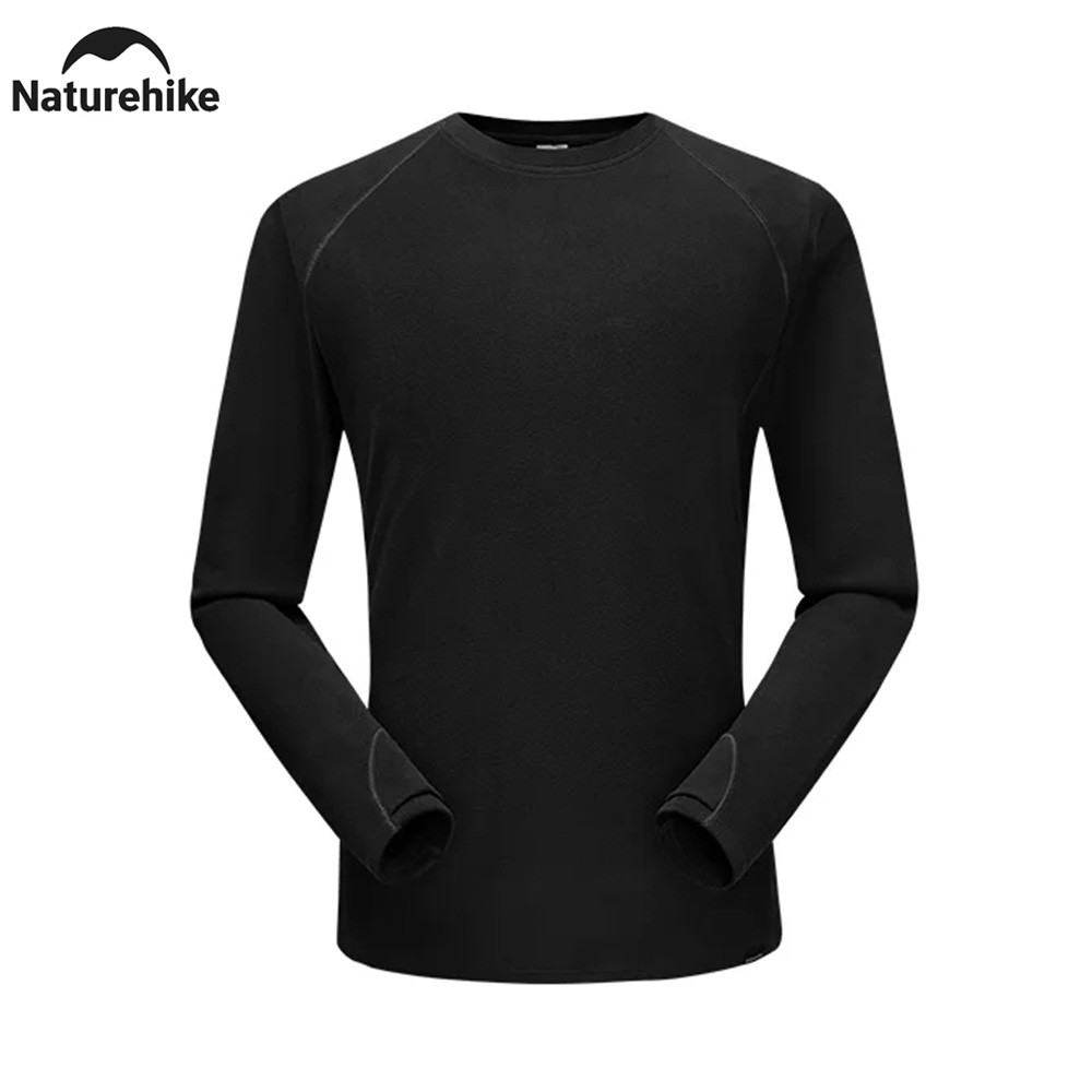 Naturehike Men's Crew Neck Reversible Fleece Underwear