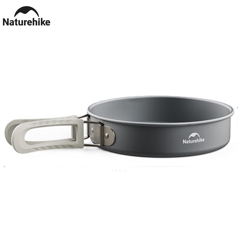 Naturehike Camping Cookware Wild Trekking Aluminum Alloy Pot Outdoor Pot Set Combination Portable Camping Pans