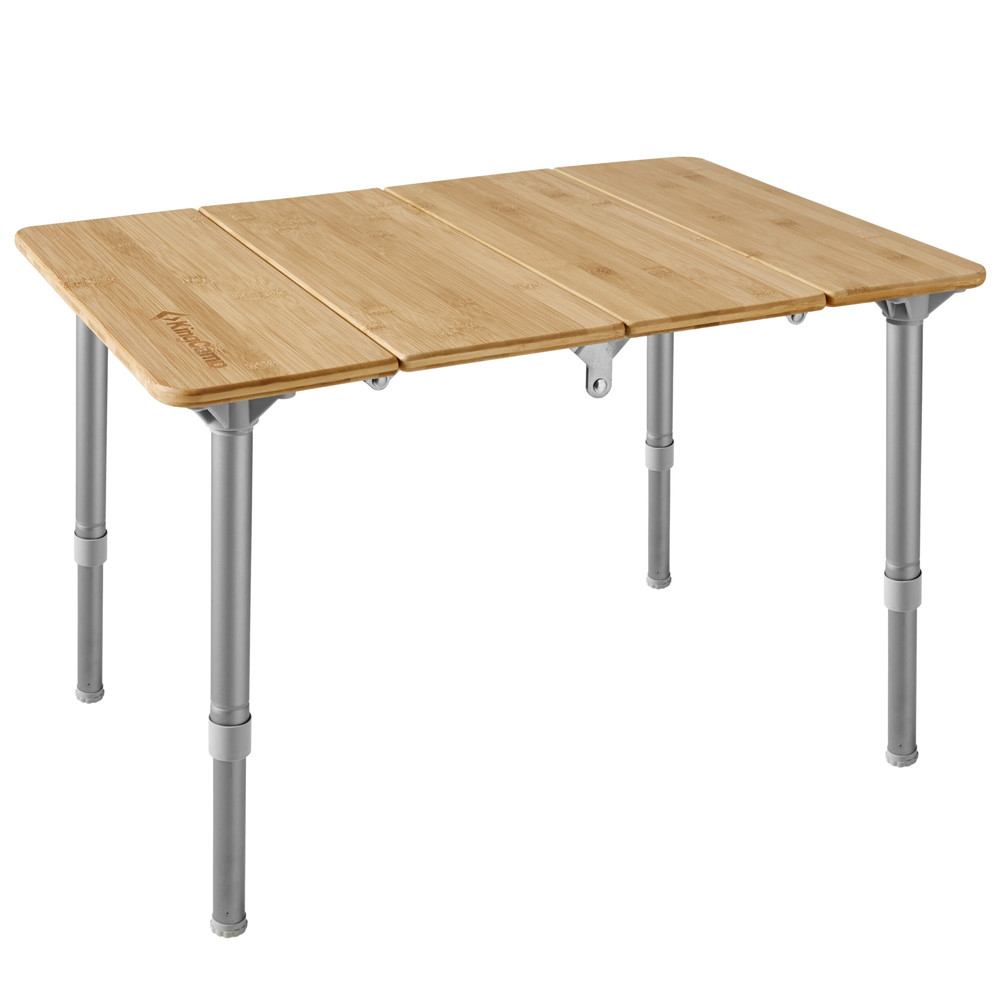 KingCamp 4 Folding Bamboo Table