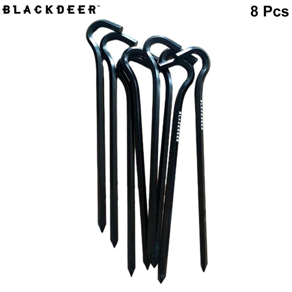 Blackdeer 18 cm Triangle / Hexagon Rod Stakes Nail for Tent