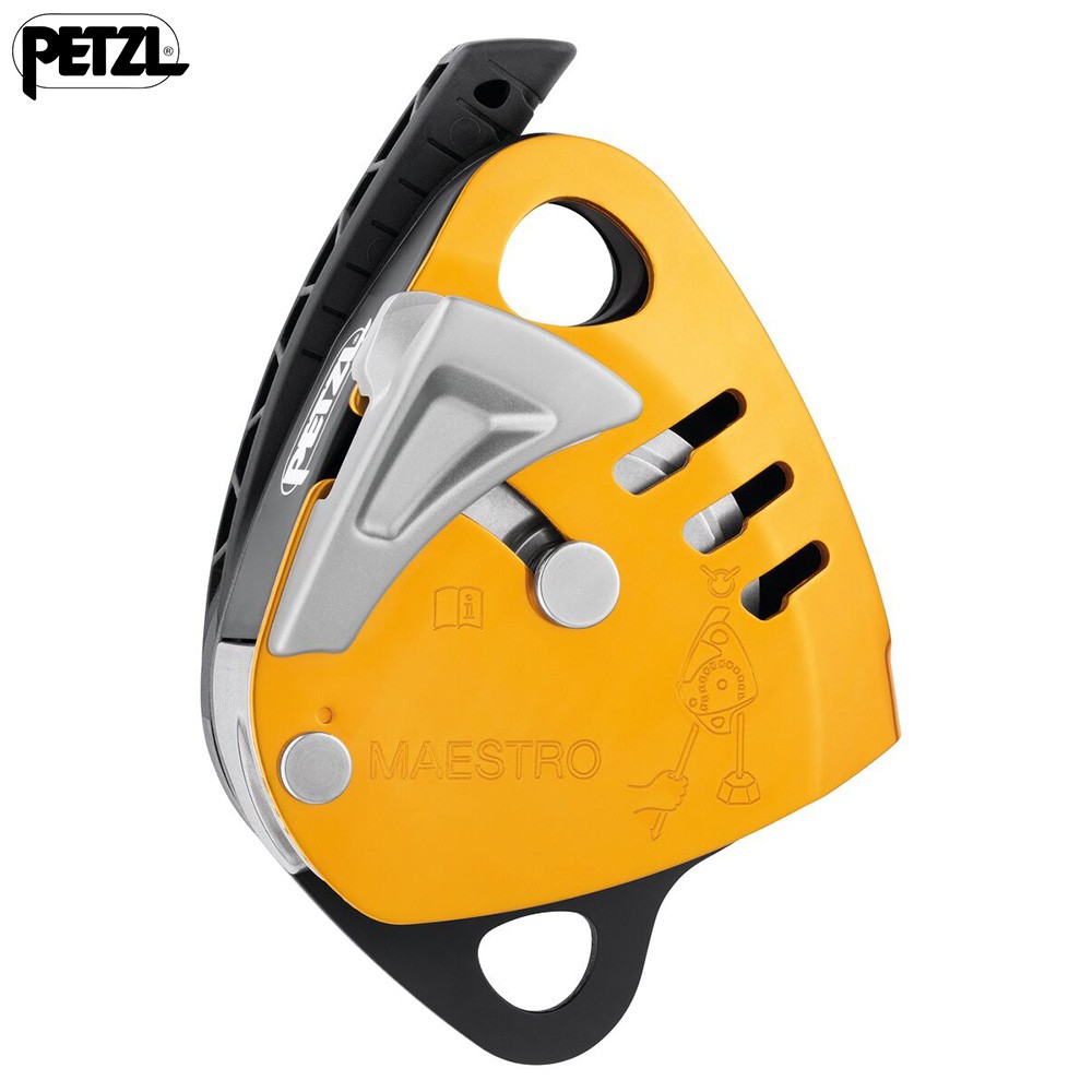 Petzl Maestro S - Descender with Integrated Progress-Capture Pulley