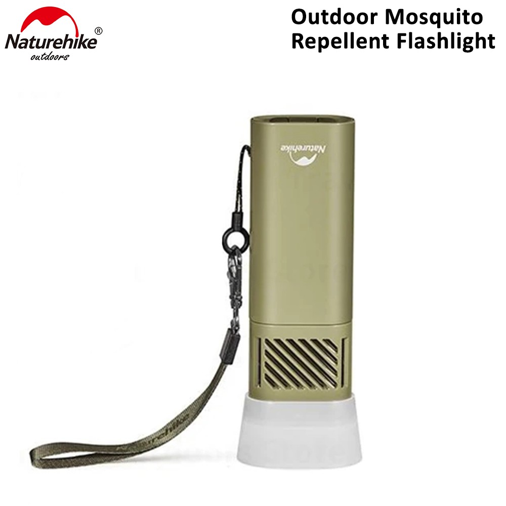 Naturehike Outdoor Mosquito Repellent Portable Flashlight Waterproof Camping Lighting Lamp 6000mAh Type C Mobile Charger