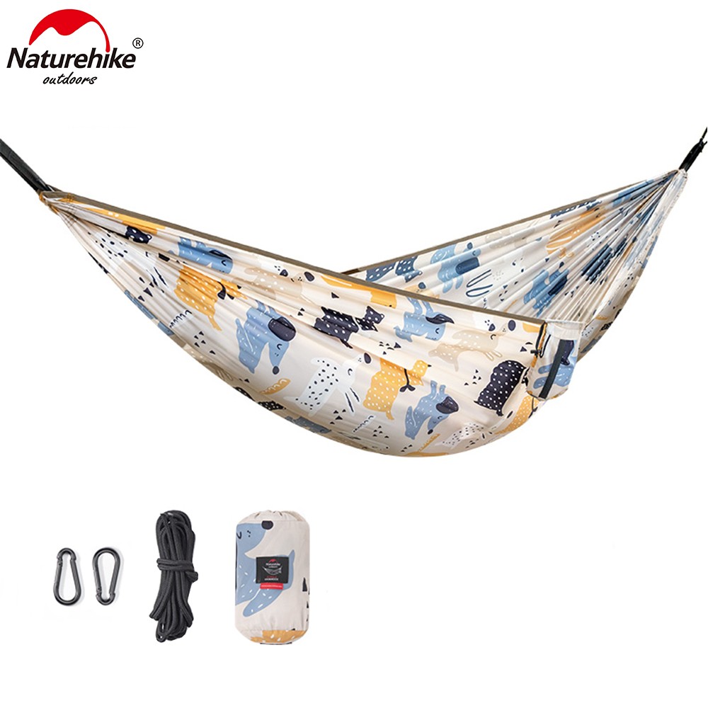 Naturehike DC-C03 Leaf Printing Parent Child Hammock