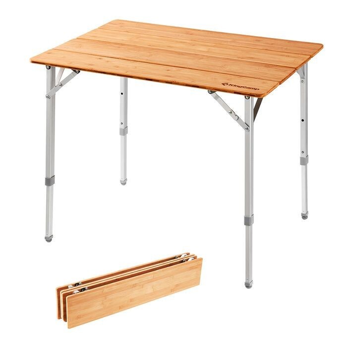 KingCamp Bamboo Folding Table