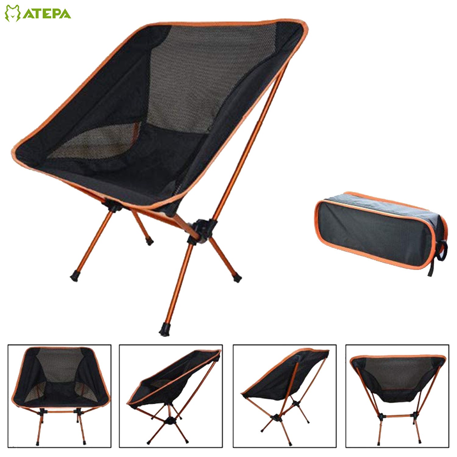 Atepa Ultralight Backpacking Camping Cycling Hiking Portable Chair