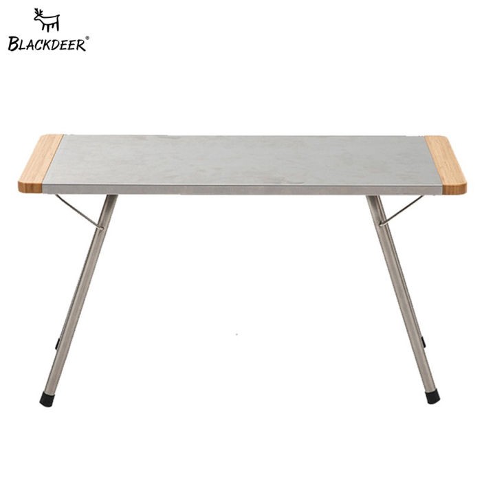 Blackdeer Stainless Steel Folding Camping Table