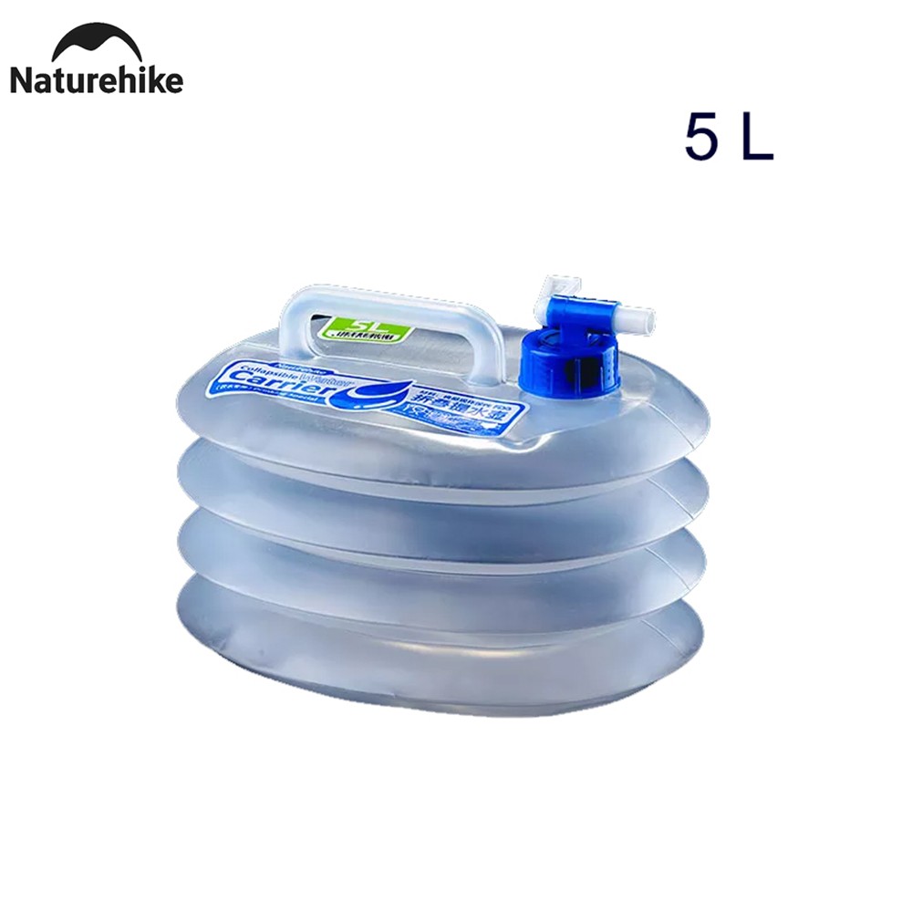 Naturehike Folding Collapsible Water Bucket With Tap For Picnic Hiking Trekking Camping Fishing