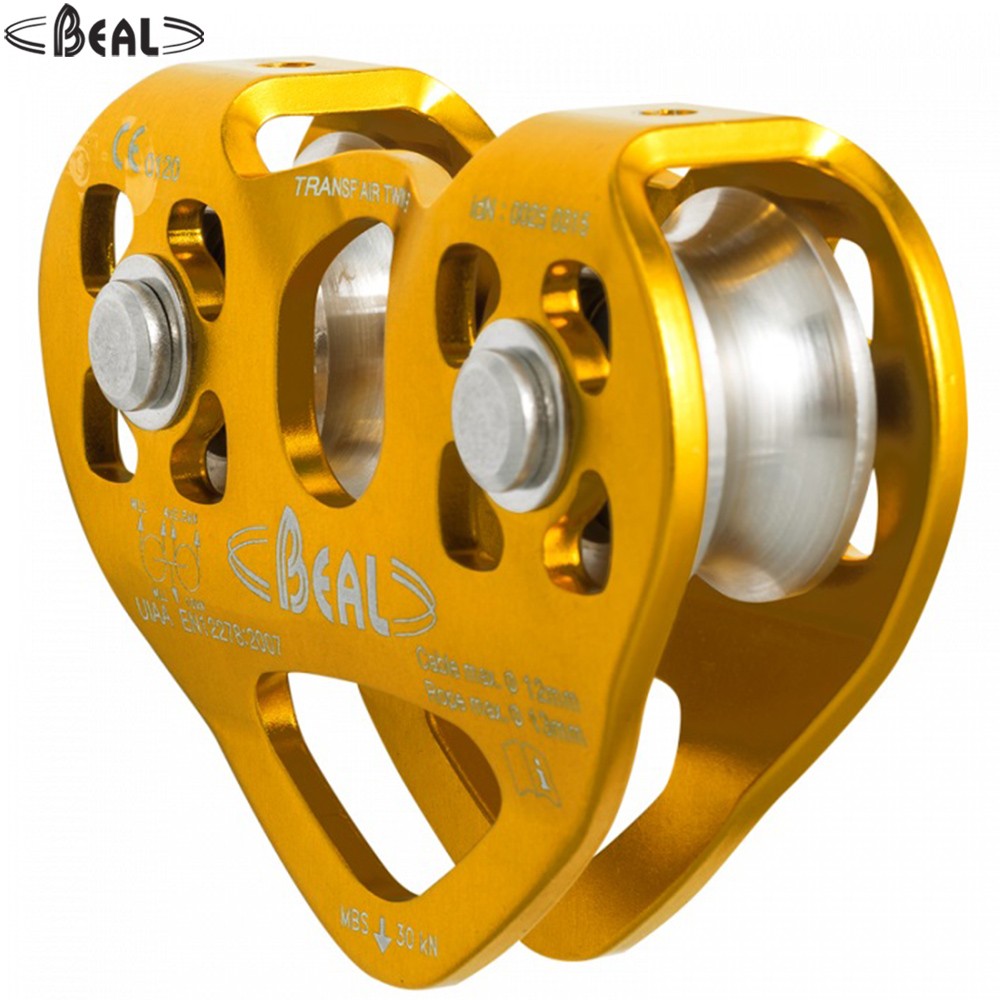 Transf'Air Twin B Pulley, Zipline Pulley, Zipline Trolley