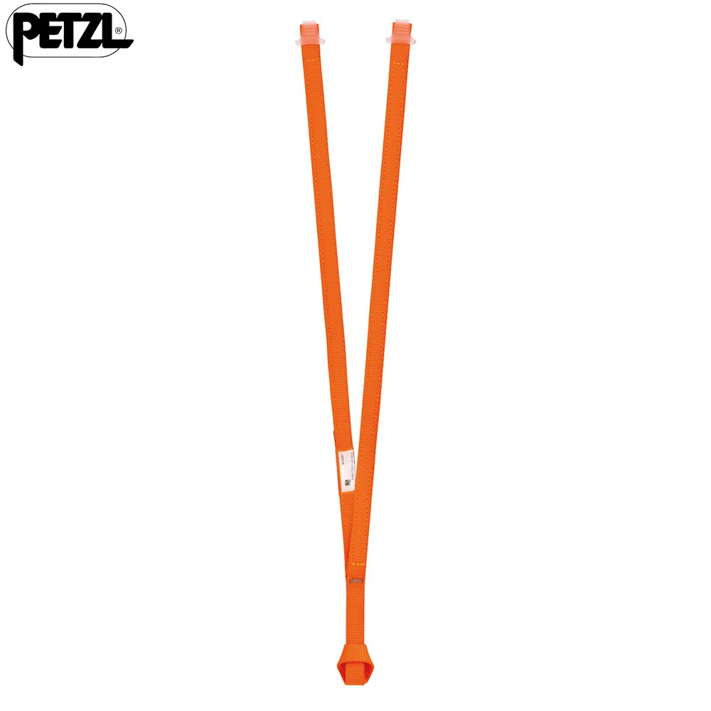 Petzl Aventex Y Lanyards Orange 60 cm