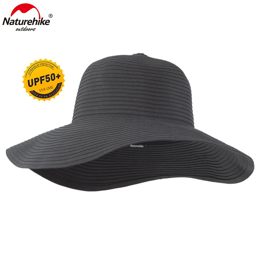 Naturehike UPF 50+ Solid Color Big Brim Sunhat