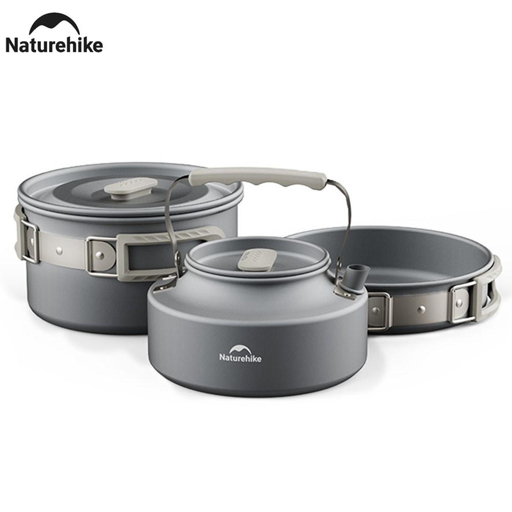 Naturehike  Aluminium Alloy Pot Set for 2-4 People 2