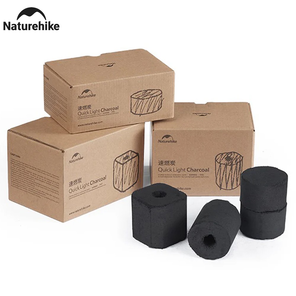Naturehike  Fast Burning Charcoal 12 Pcs Pack