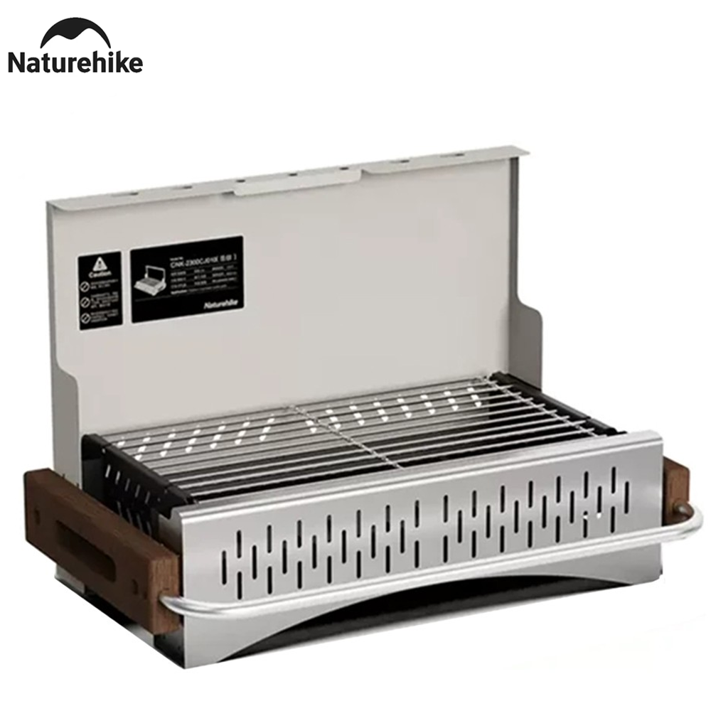 Naturehike Foldable Grill Stove Ultralight Portable Charcoal BBQ Stove  4-8 Person