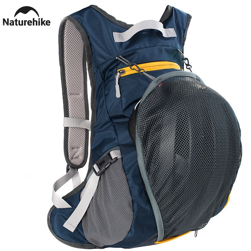 Naturehike Cycling Backpack Rucksack With Helmet Storage for Camping Hiking Travel