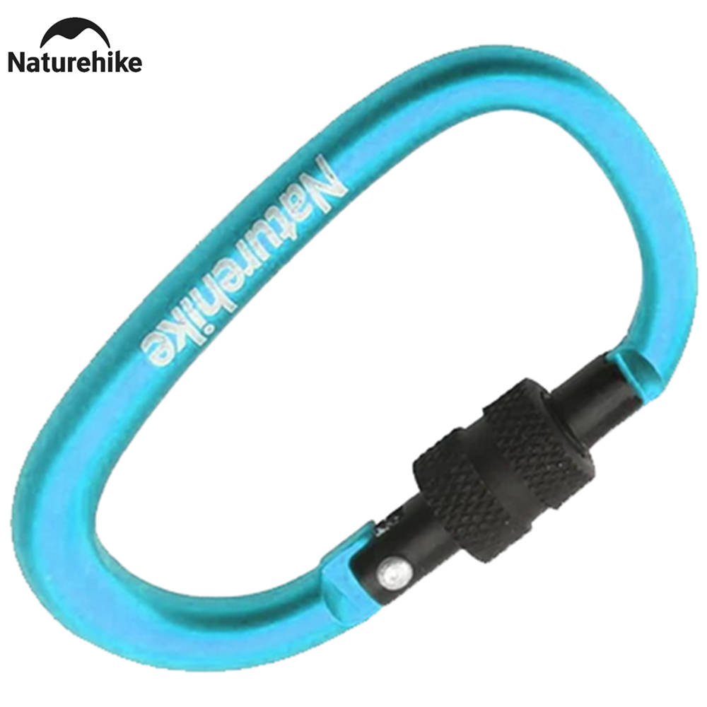 Naturehike 6 cm D Type Multifunctional Carabiner With Lock