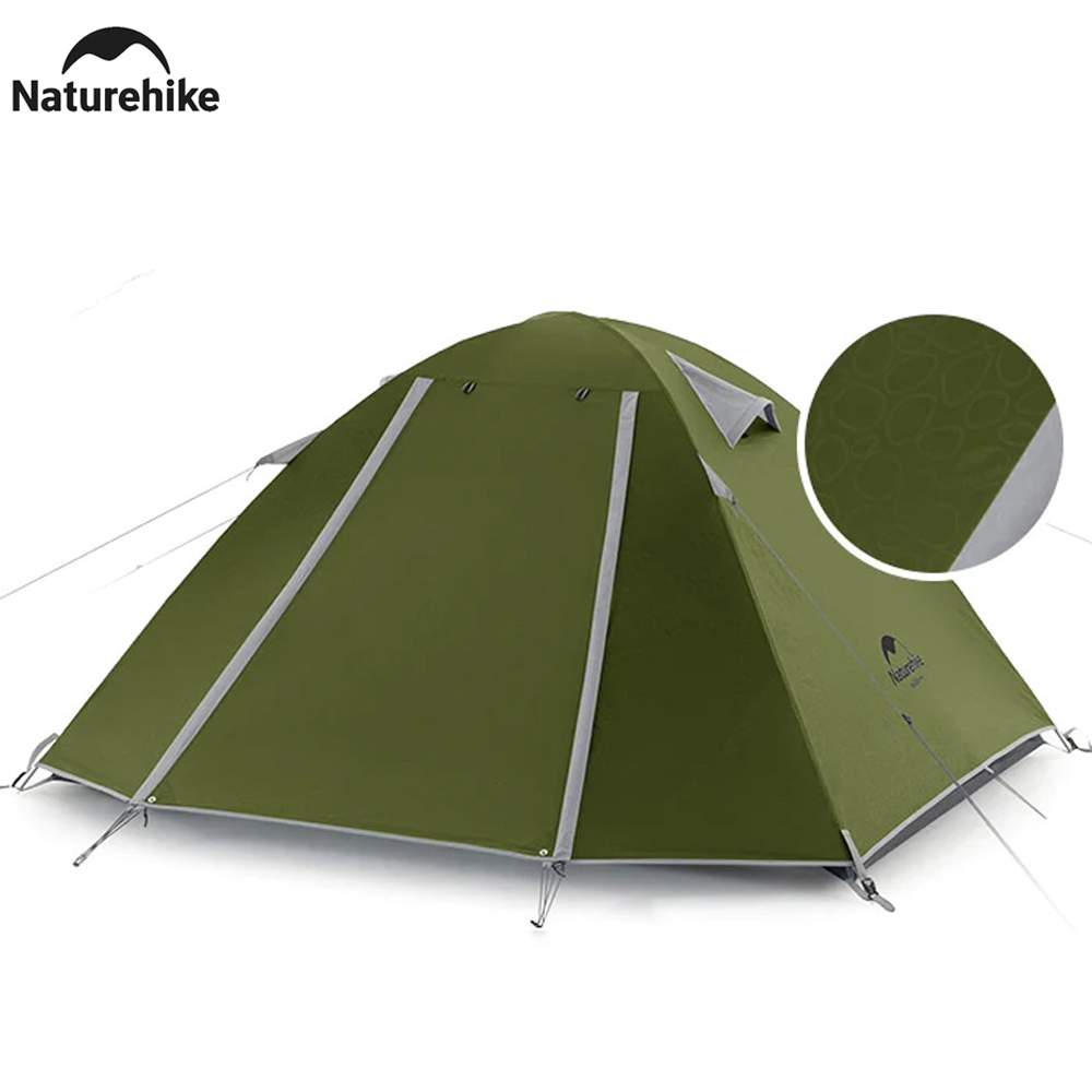 P-Series Aluminum Pole Tent With New Material 210T65D Embossed Design