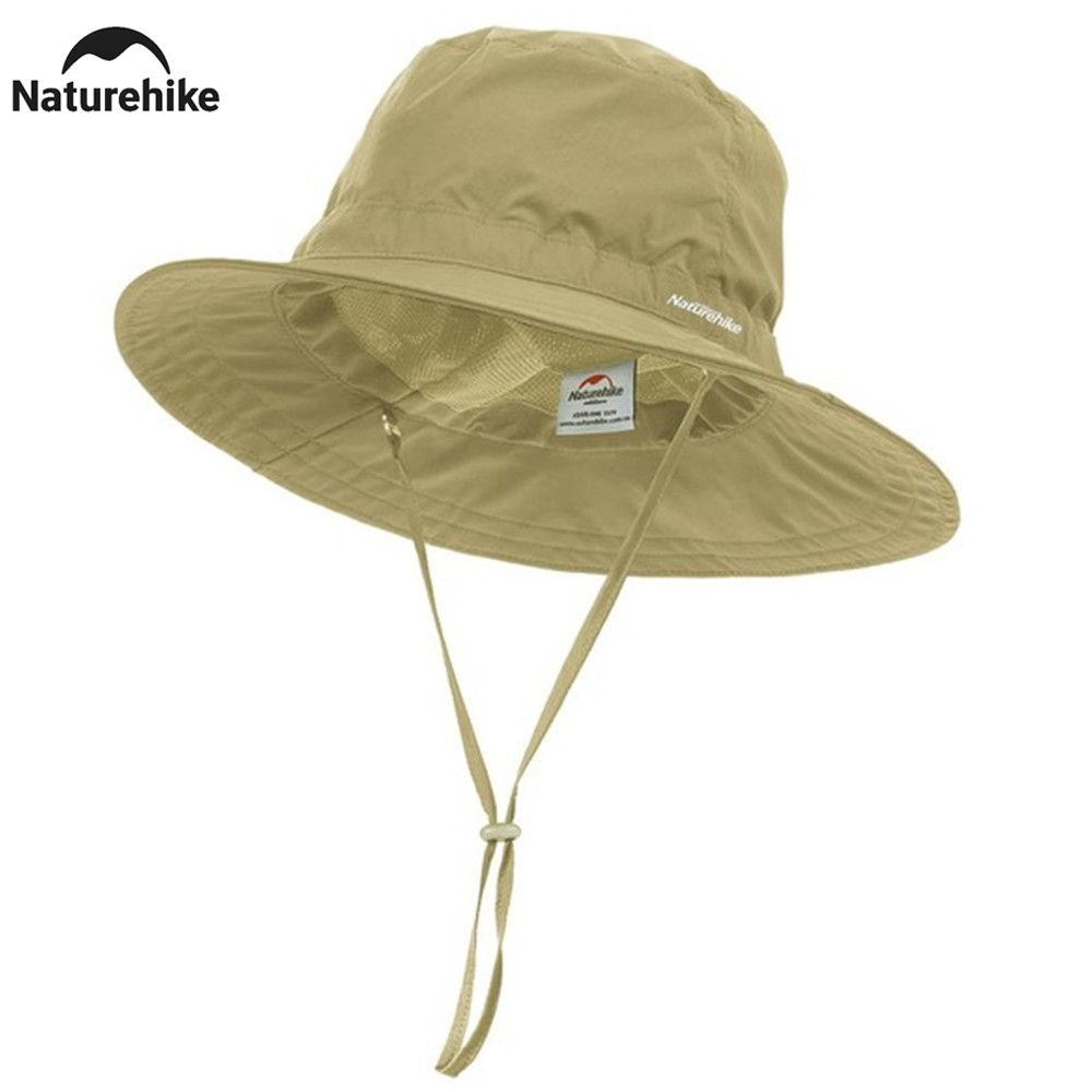 Naturehike Summer Sunscreen Fisherman Hat Camping Outdoor Men and Women Fishing Big Eaves Sunshade Waterproof Quick Drying Sun Hat