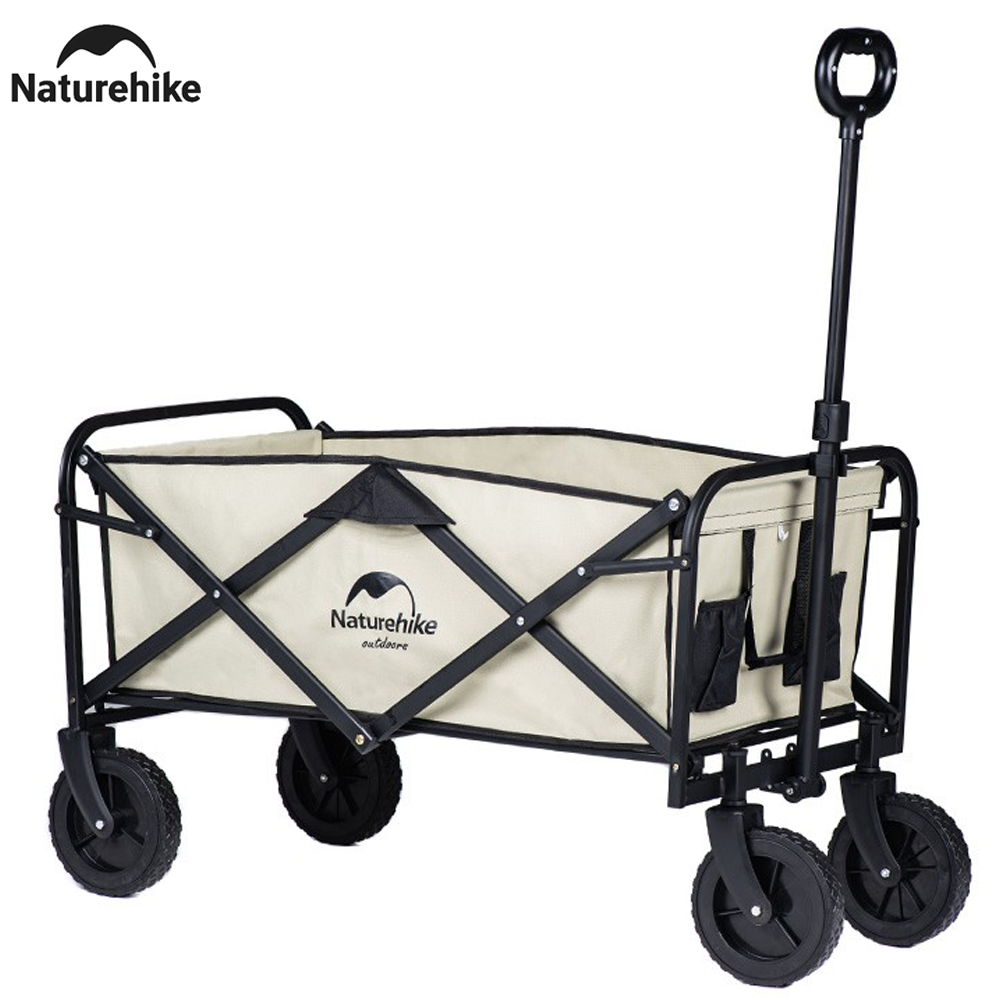 Naturehike Outdoor Garden Park Utility Kids Wagon Portable Beach Trolley Cart Camping Folding Wagon