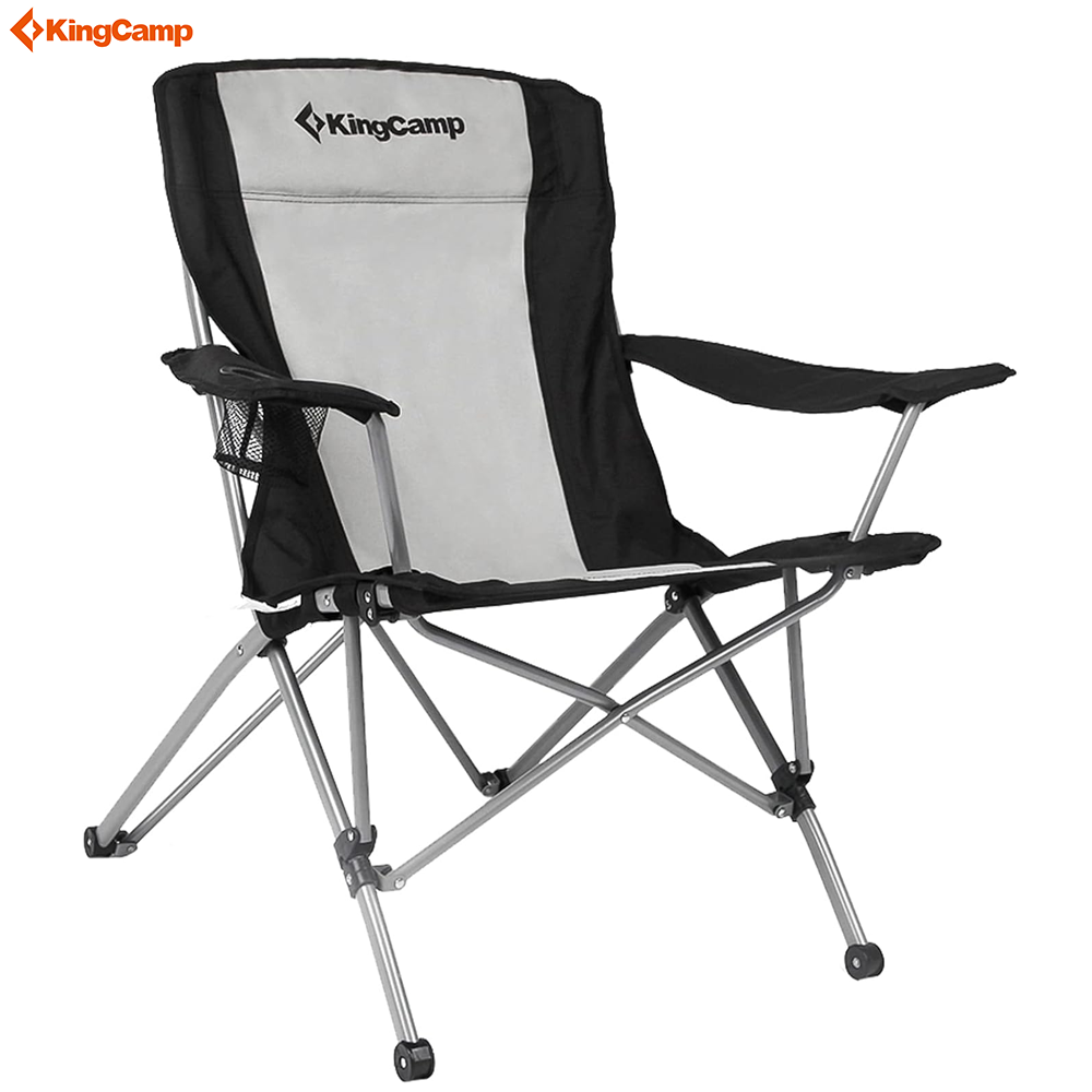 Kingcamp  Compact Arm Chair in Steel
