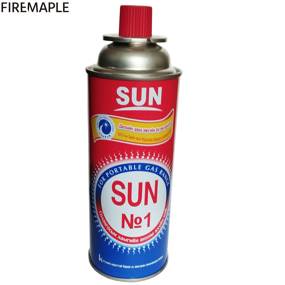 SUN Butane Fuel Gas Canister Cartridge For Portable Stove