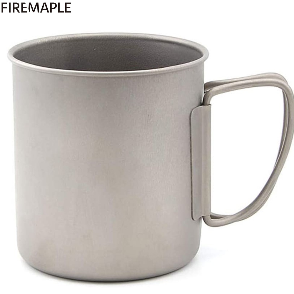 Fire Maple FMP-307 Titanium Mug, Camping Cup Mug 330 ml