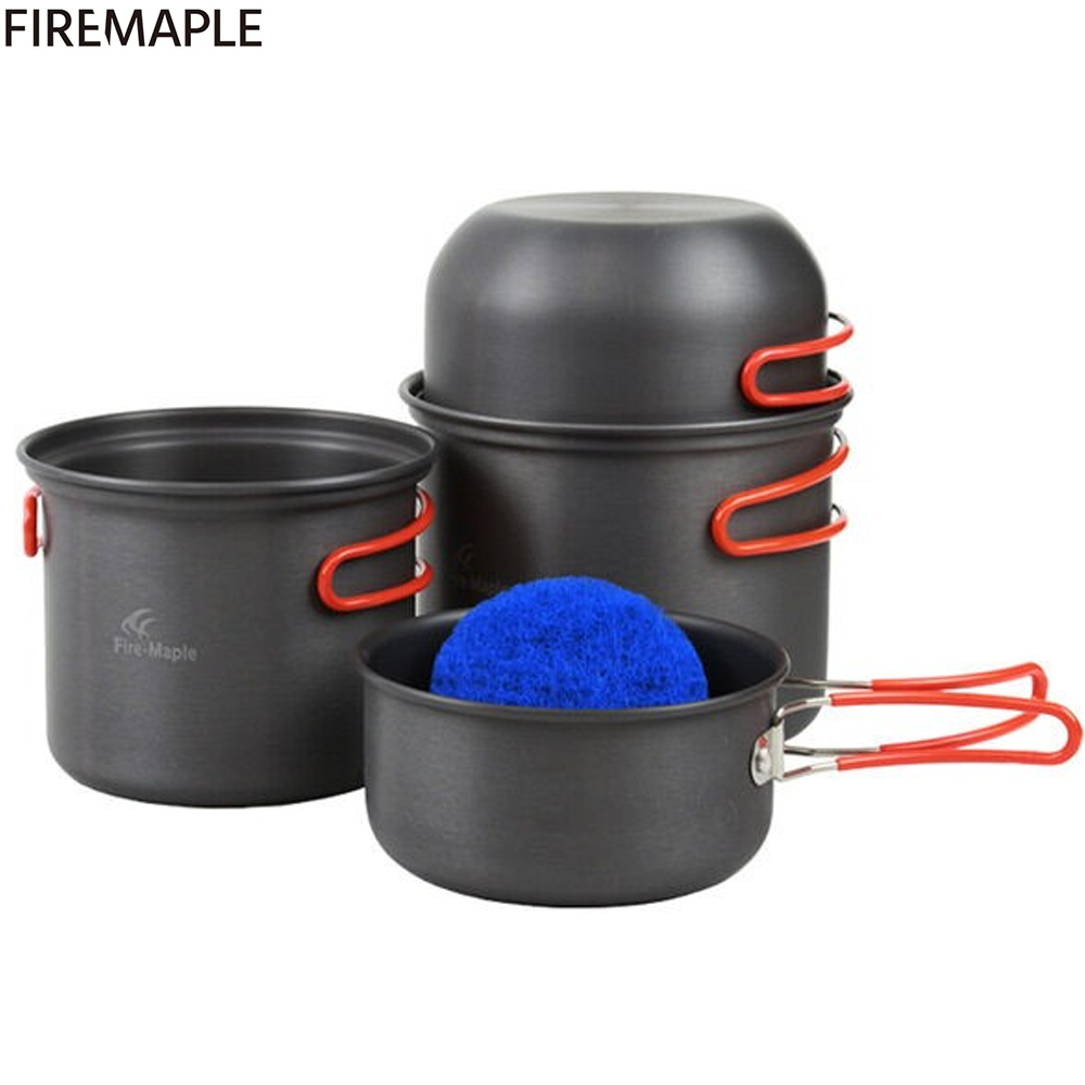 Fire Maple FMC 208 2-3 Person Lightweight Aluminium Cookware Set