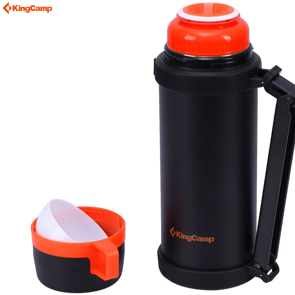 Kingcamp Travel Insulation Pot Double Lid Camping Sport Cycling Riding Water Bottle 1500 Ml