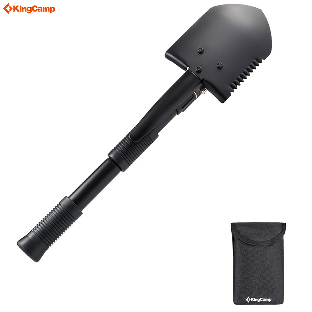 KingCamp Multi Function Foldable Tri Fold Shovel