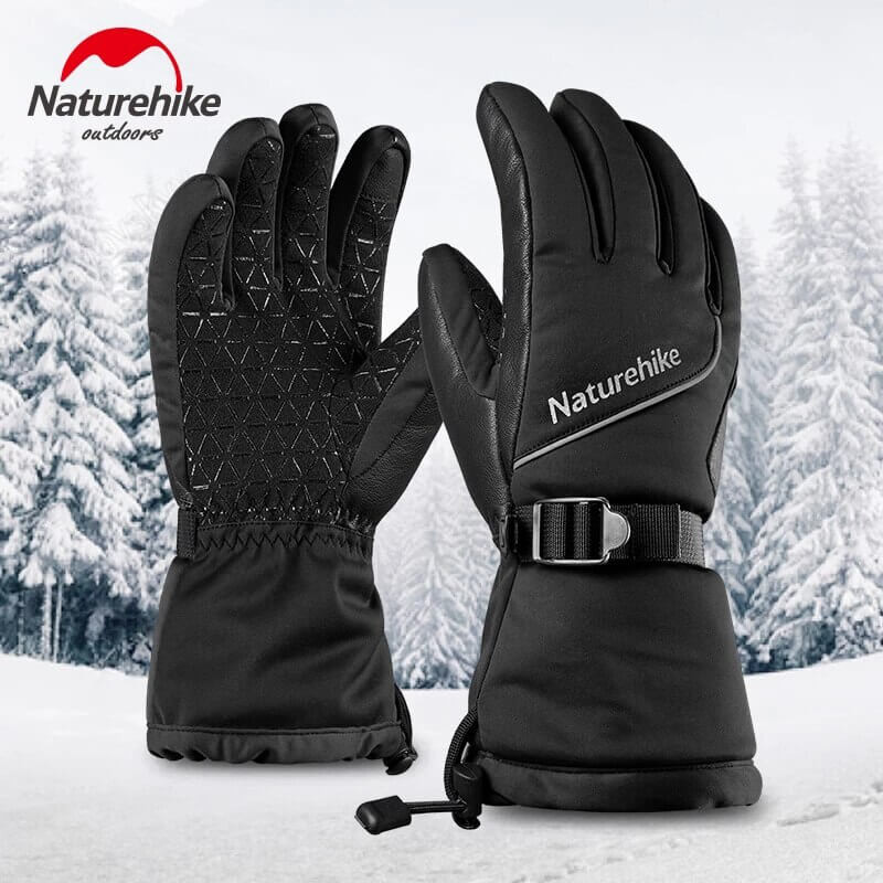 Naturehike Waterproof And Windproof Snow Sport Fleece Thermal Skiing Gloves