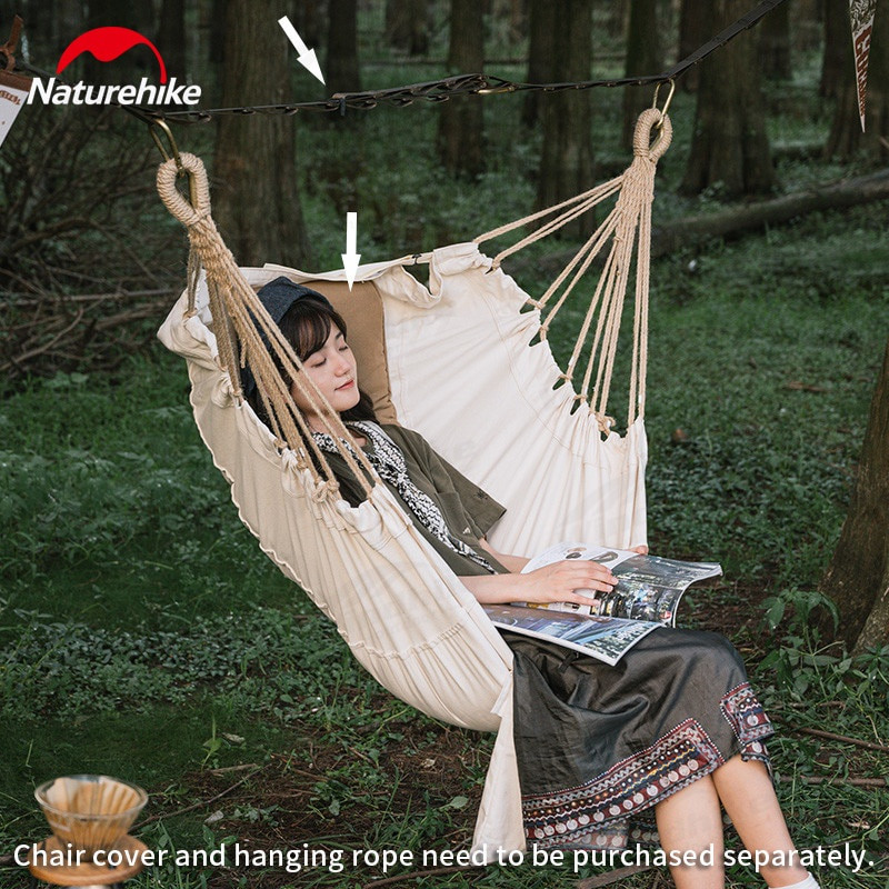Naturehike Cotton Canvas Swing Outdoor Hanging Chair