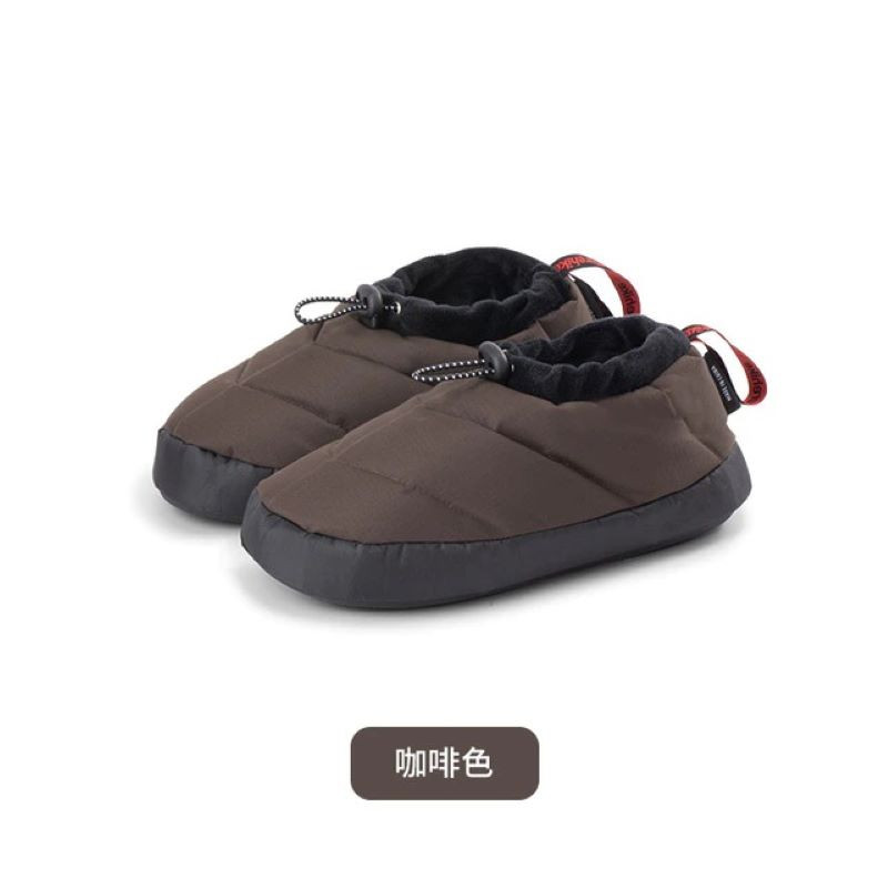 Naturehike SH04 down low-top camp shoes Brown