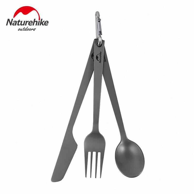 NH19T011-D naturehike TZD11 titanium cutlery set