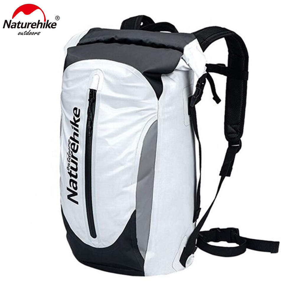 Naturehike 30L Ultralight Waterproof Roll Top Backpack Dry Outdoor Leisure Bag NH20FSB01