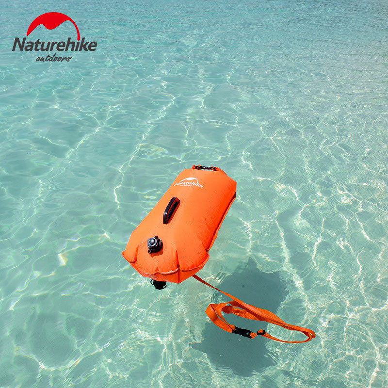 Naturehike 28L Inflatable Waterproof Swimming Flotation Bag Waterproof Dry Bag for Swimming Drift NH17S001-G