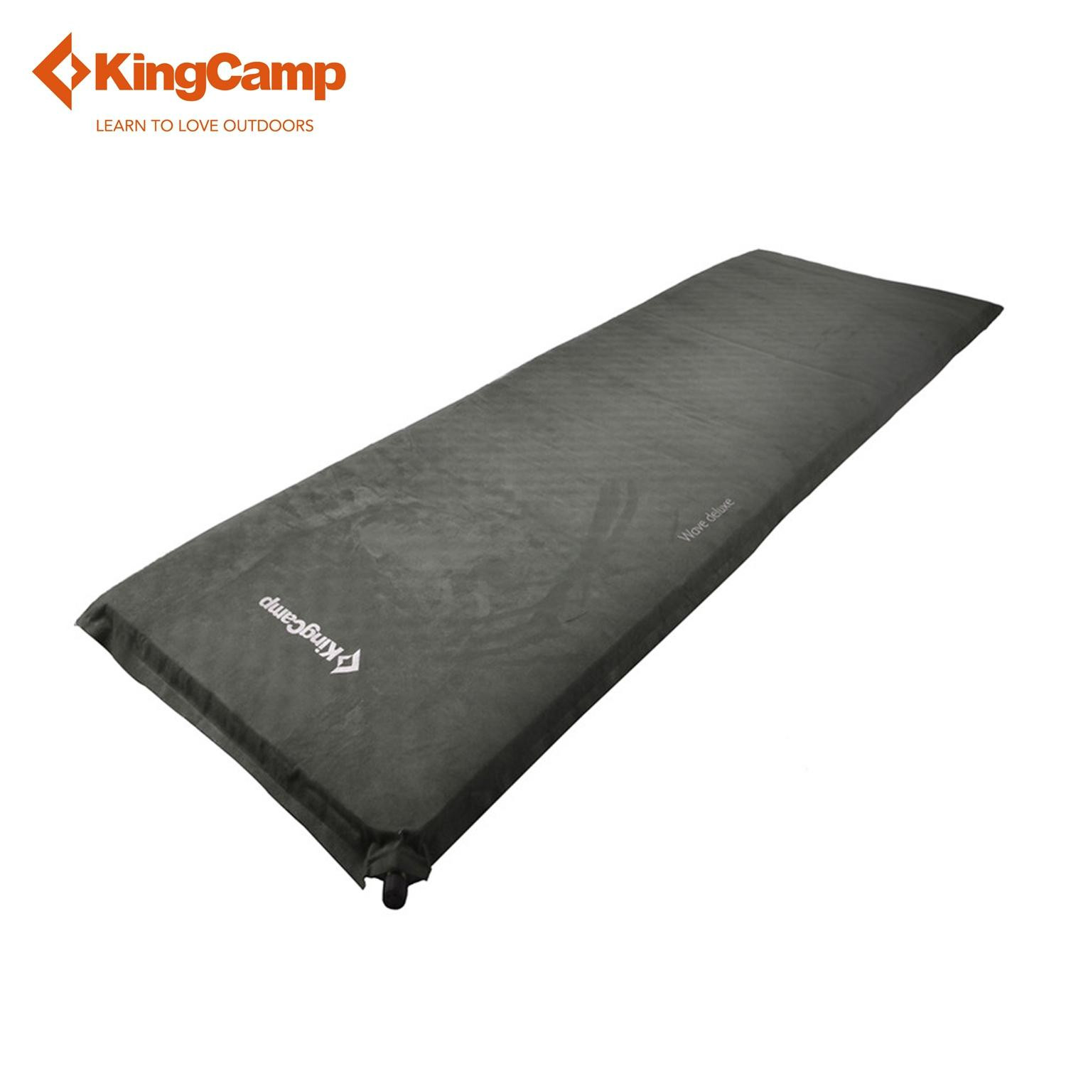 Kingcamp Camp Pad Mat Deluxe Single Damp-Proof Lightweight Self-Inflating