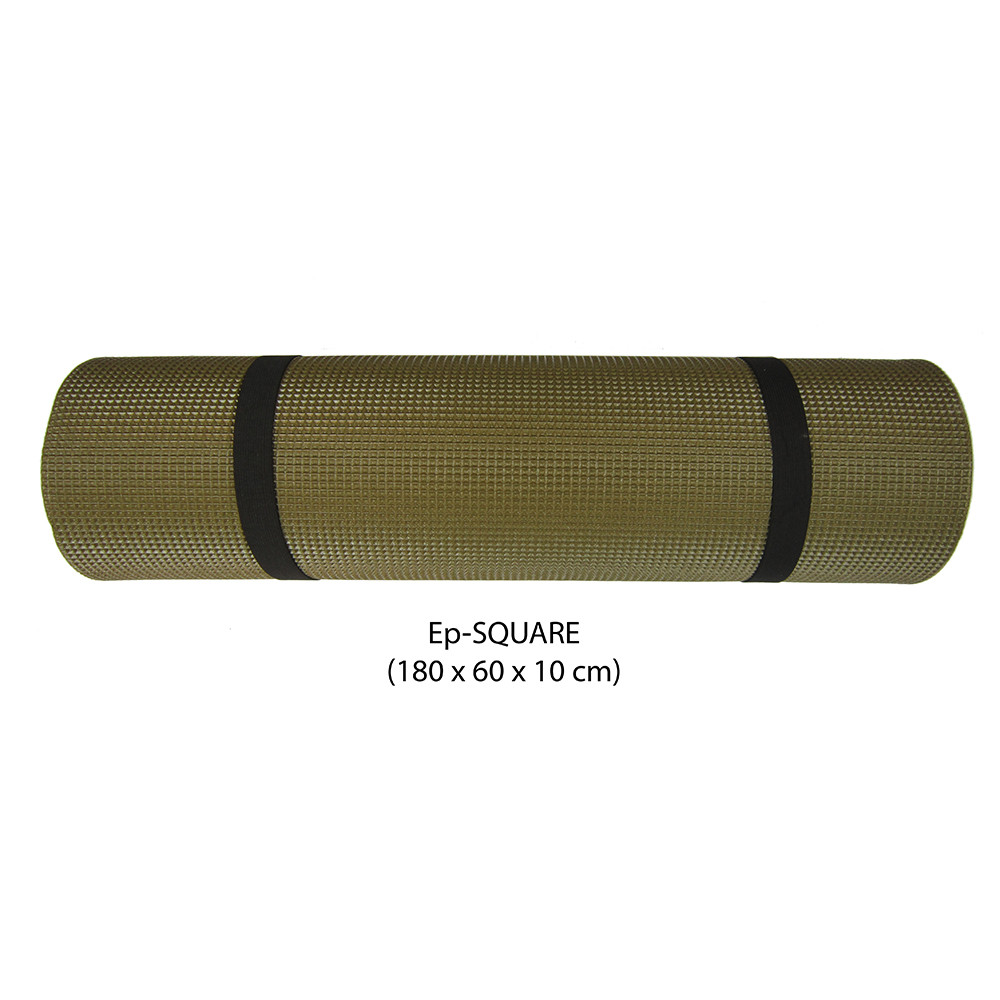 Sport Mat EP Square , Multipurpose Workout Accessories , For Hiking - (180 x 60 x 0.1 cm)