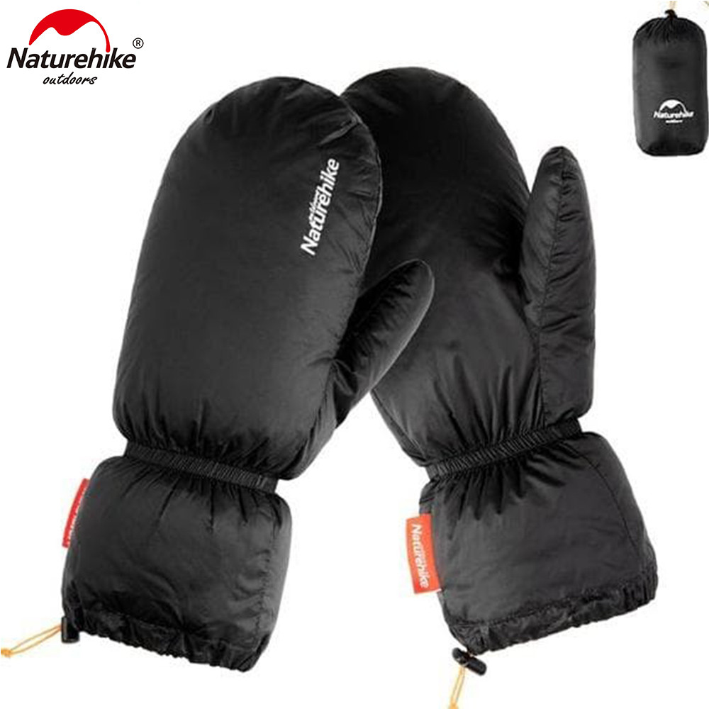 Naturehike Outdoor/Indoor Waterproof Goose Down Gloves Super Warm Winter Windproof Thermal Gloves