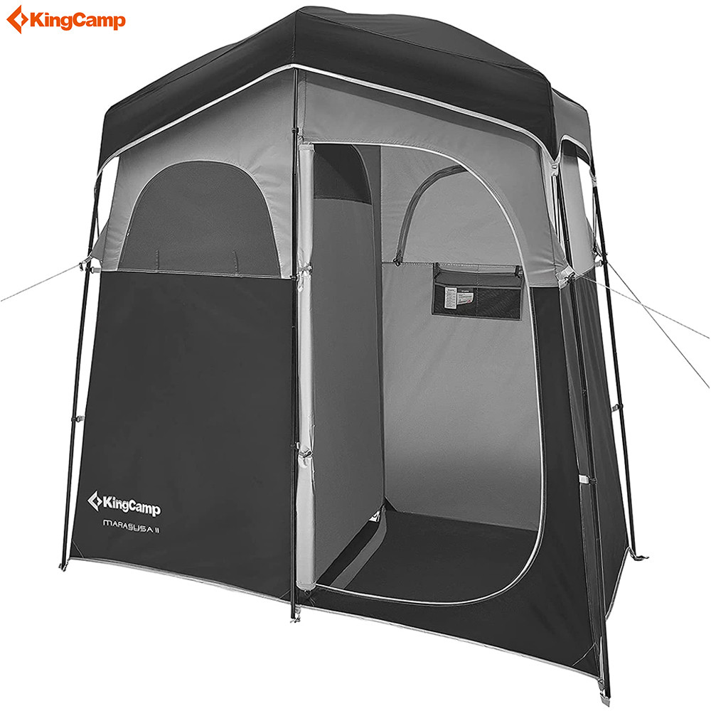 KingCamp Marasusa II Tent Shower Dressing Changing Room Tent With Two Room