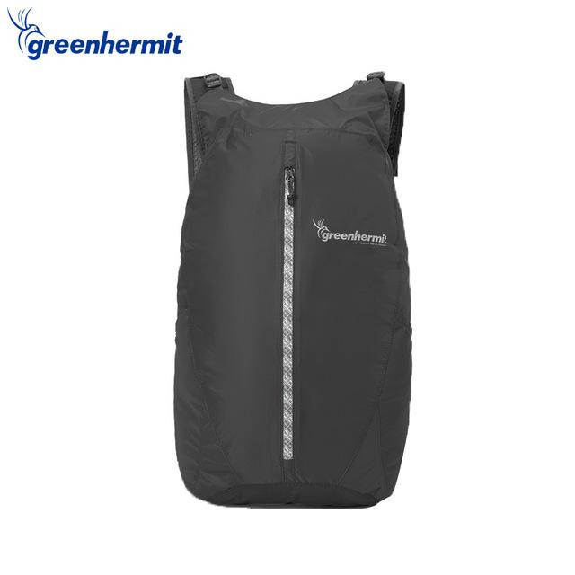 Green Hermit 23L Ultralight Cordura Folding Backpack Hiking Waterproof Camping