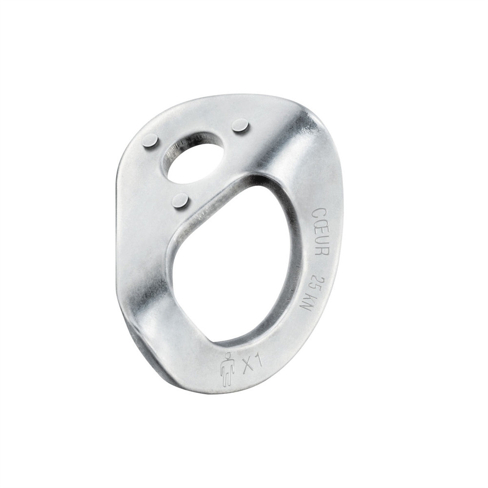 Petzl Coeur Hcr Hanger High Corrosion Resistance Stainless Steel 12Mm 20 Pack