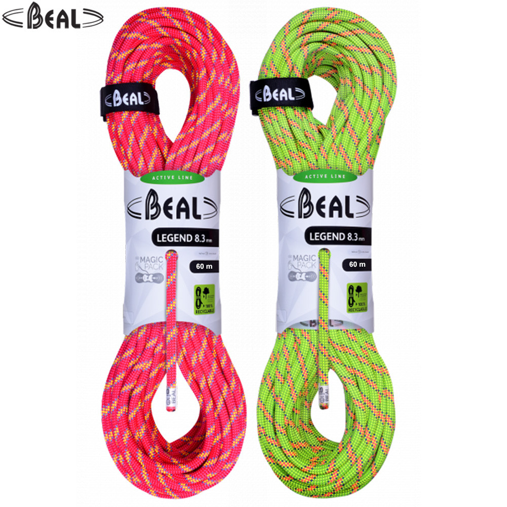 Beal Legend 8.3Mm Half Rope (60 mtr Pack)