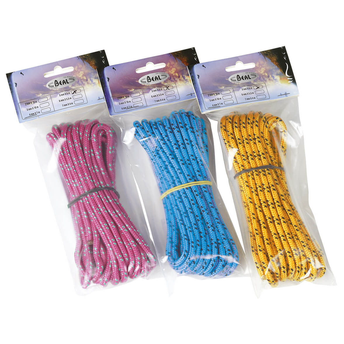 Beal 5 mm Accessory Cord 6 Mtr. Pack