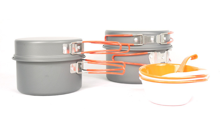 Fire Maple FMC-K7 Portable Aluminum Alloy Pot Sets Outdoor Cookware 2-4 Persons Cooking