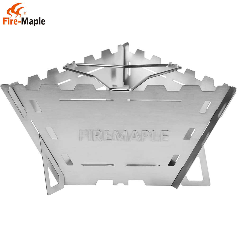 Fire Maple Maverick Wood Stove 3 Pannel | Portable Durable Stainless Steel Campfire Stove With Grill