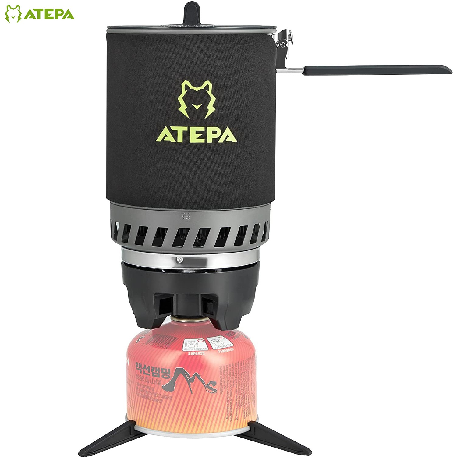 Atepa Portable  Lightweight Backpacking Camping Hiking Stove 1.8 Ltr.